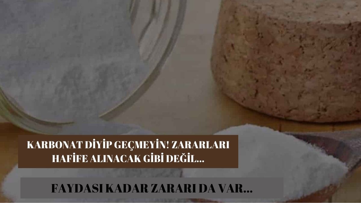 Faydası kadar zararı da var! Karbonatı bu şekilde kullanmak böbrekleri çürütüyor, felce neden oluyor