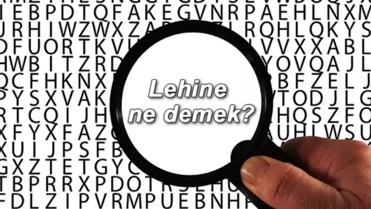 Lehine Ne Demek ve Nasıl Kullanılır?