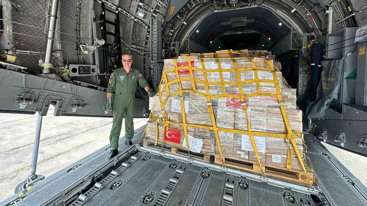 Türkiye'den Gazze'ye yardım eli