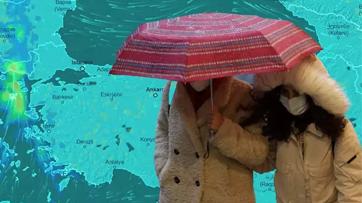 İzmir'i sarsacak sağanak yağış alarmı: İl ilçe yarının hava durumu!