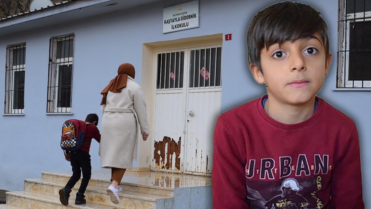 Bu okulun tek dersliği ve tek öğrencisi var