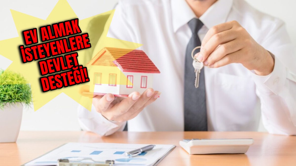 Ev almak isteyenlere devlet desteği geliyor! 50.000 TL ödeyenlerin başının altında çatısı olacak