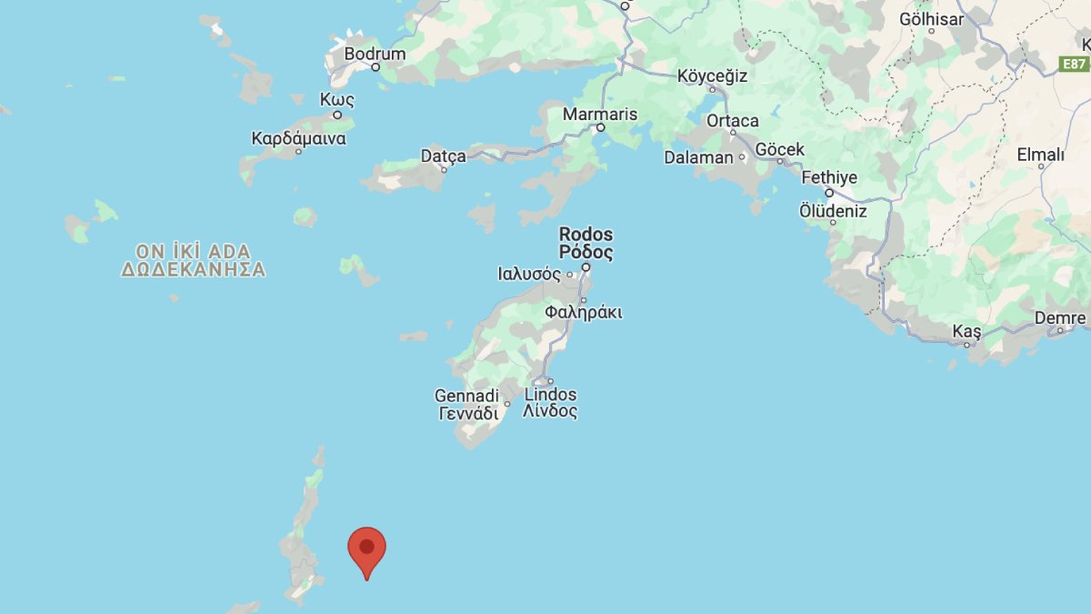 Akdeniz açıklarında deprem I Son depremler