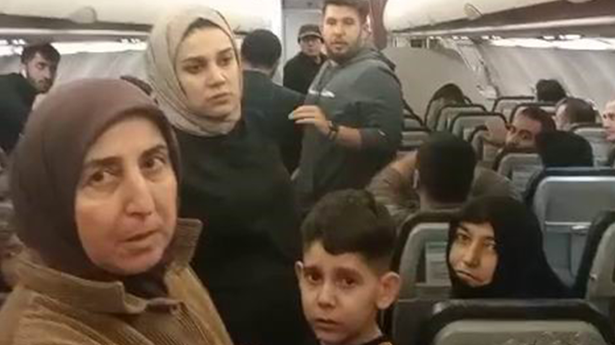 Uçakta panik: Bu uçakla uçmak istemiyorum