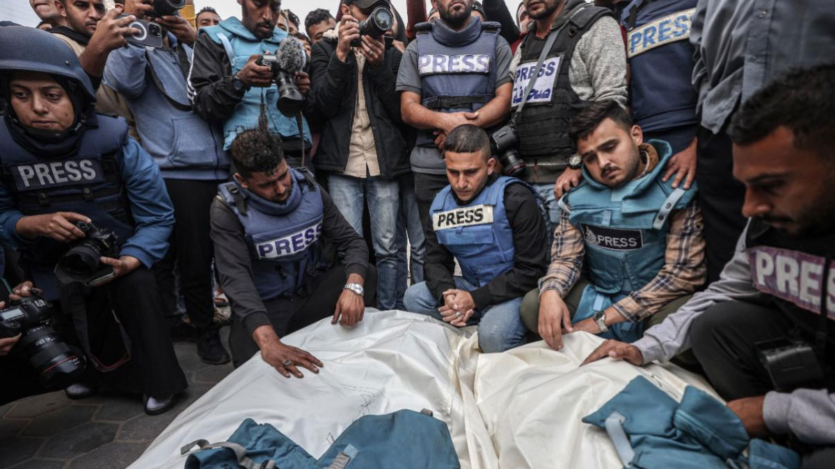 İsrail'in saldırılarında Gazze'de 133 gazeteci öldü