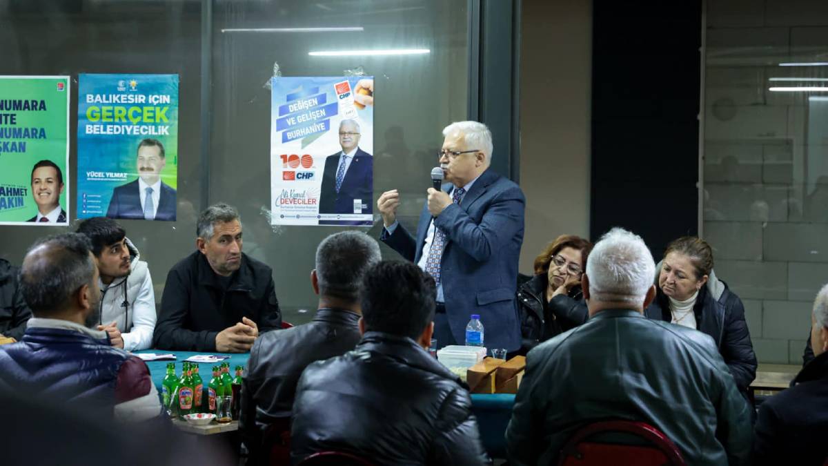 Başkan Deveciler Hürriyet Mahallesi’ndeki hemşehrileriyle buluştu