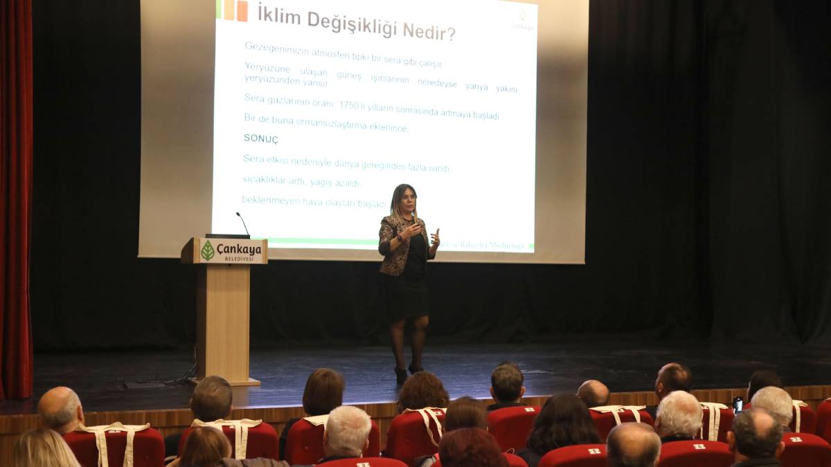 Çankaya’nın bahçıvanları ders başı yaptı