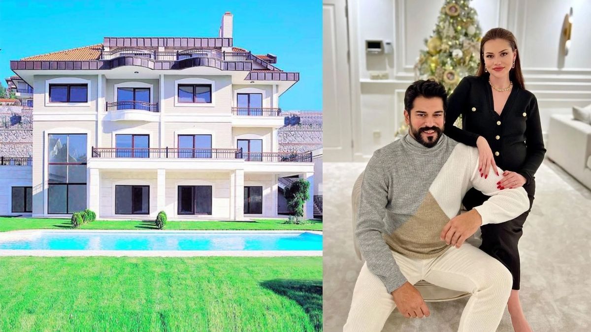 5 ay içinde ikinci villasını almıştı: Fahriye Evcen'in altın varaklı lüks villasını görenler hayran kaldı!