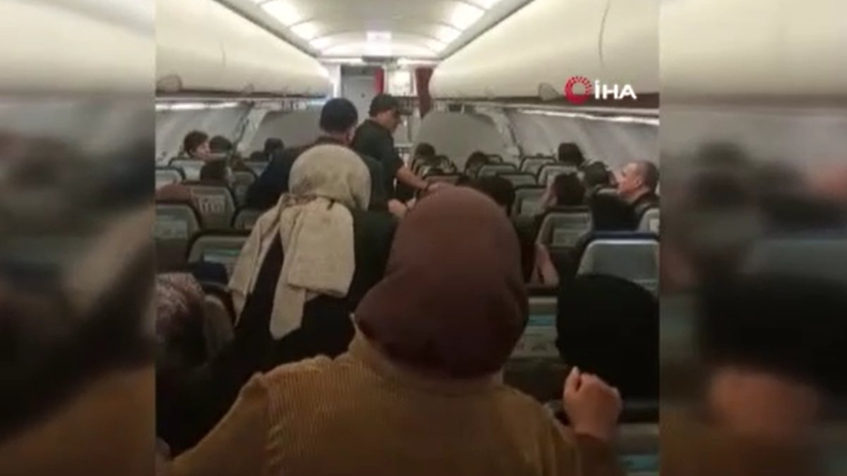 Uçakta panik anları! İstanbul-Elazığ seferi arızadan dolayı kalkış yapamadı