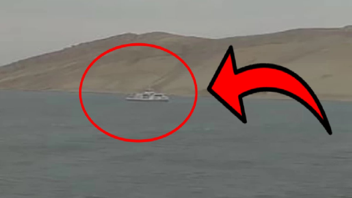 Feribotta korku dolu anlar! Fırtına nedeniyle iskeleye yanaşamadı: O anlar böyle kaydedildi