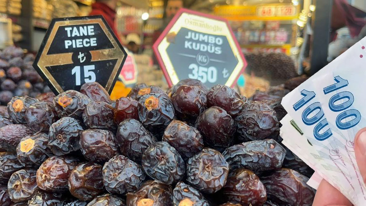 İftar sofraların vazgeçilmeziydi: Hurmada taneyle satış dönemi