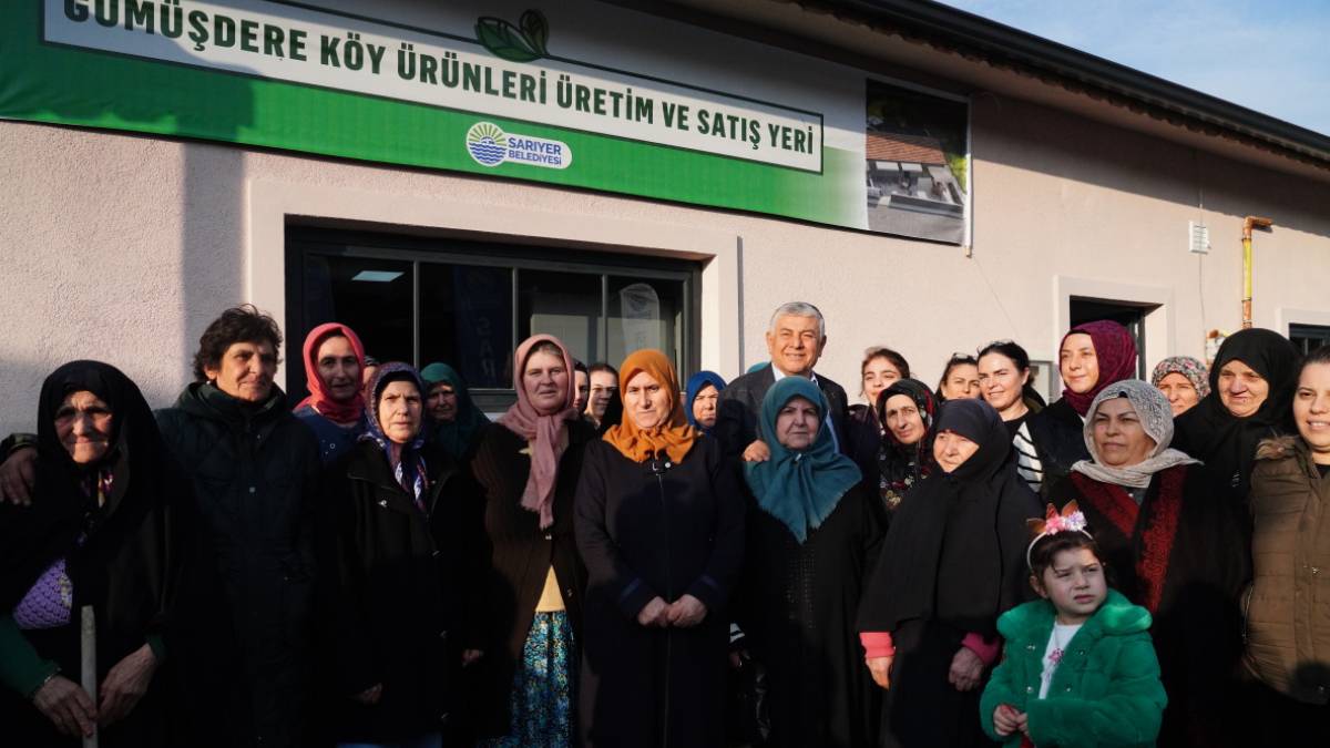 Gümüşdere Köy Ürünleri Üretim ve Satış Yeri açıldı