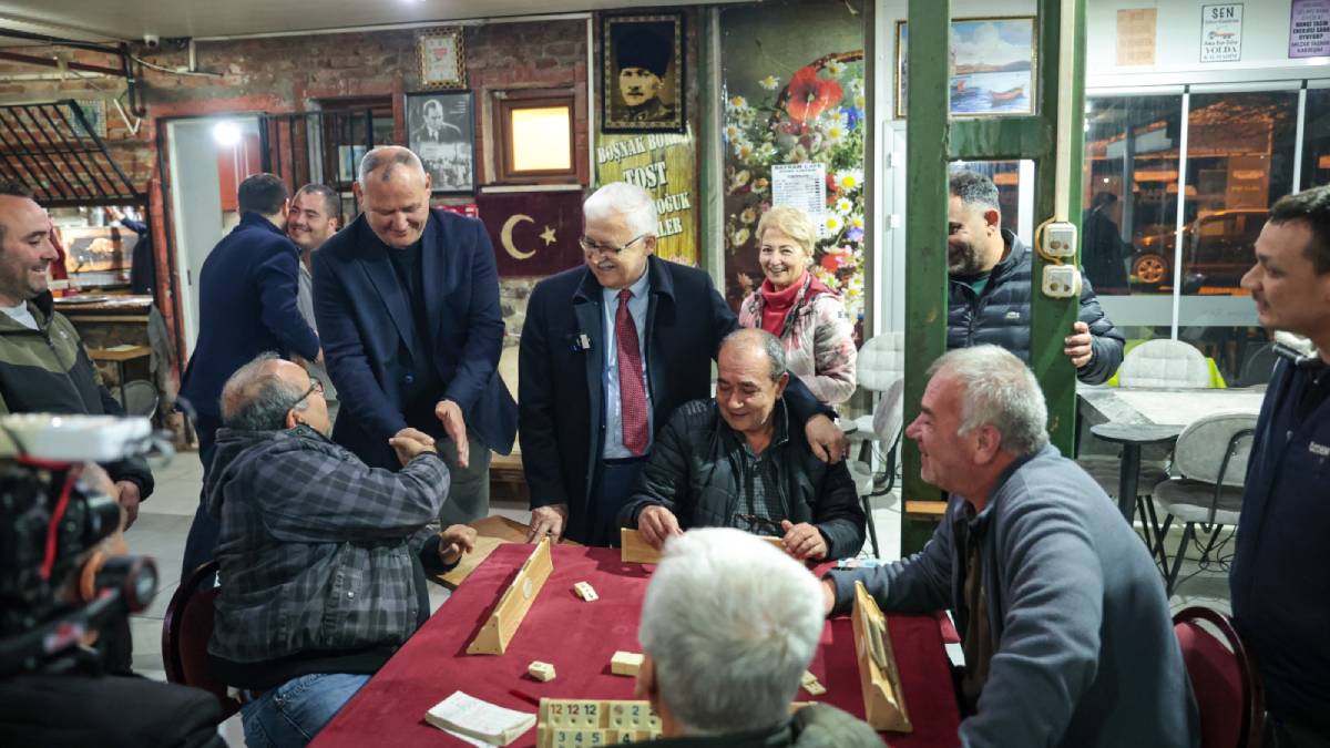 Başkan Deveciler, Kocacami ve Mahkeme Mahalleleri’ndeki hemşehrileriyle buluştu