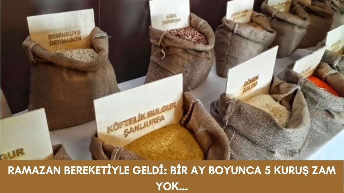 Ramazan ayı bereketiyle geliyor! Gıda devinden cepleri rahatlatacak kampanya: Ramazan sonuna kadar tüm fiyatlar sabit kalacak