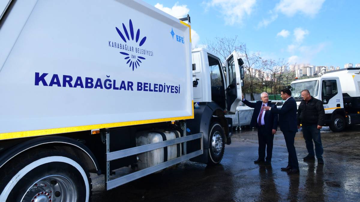 Temizlik filosuna 2 araç ve 500 yeni konteyner