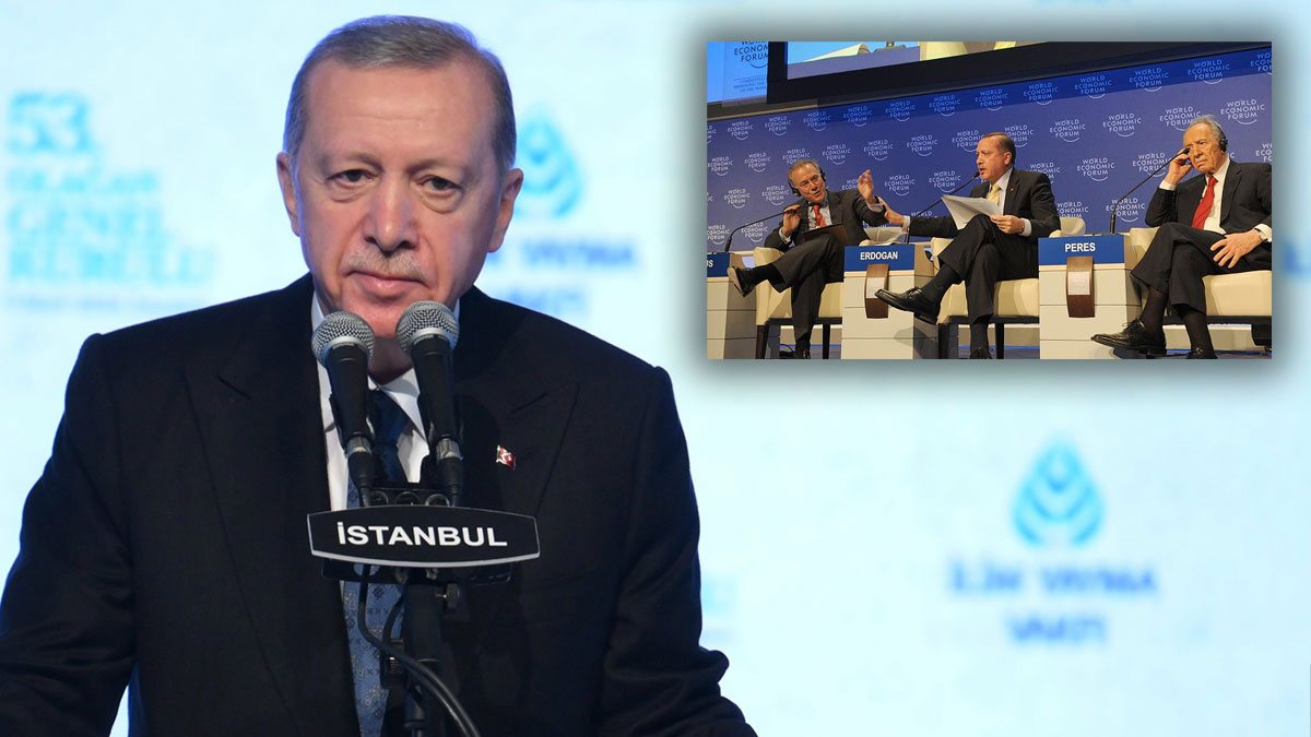 Cumhurbaşkanı Erdoğan Davos'taki 'one minute' çıkışını hatırlattı: Aynı yerde duruyorum