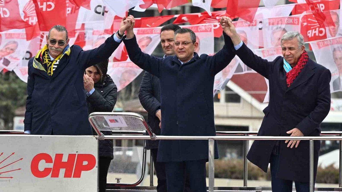 Özgür Özel, Mansur Yavaş ve Erdal Beşikçioğlu için seslendi: Yüzünüzü güldürecek ikiliye oy istiyoruz