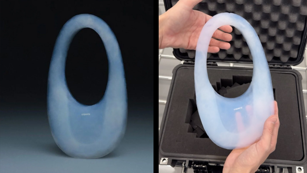 Moda tarihinde bir ilk: Havadan oluşan çanta