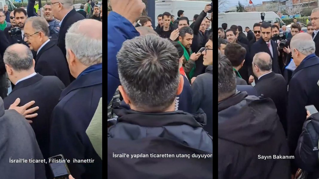 Vatandaş 'İsrail ile ticareti kesin' dedi bakanlar sessiz kaldı: Utanç duyuyoruz sizin bu tavrınızdan