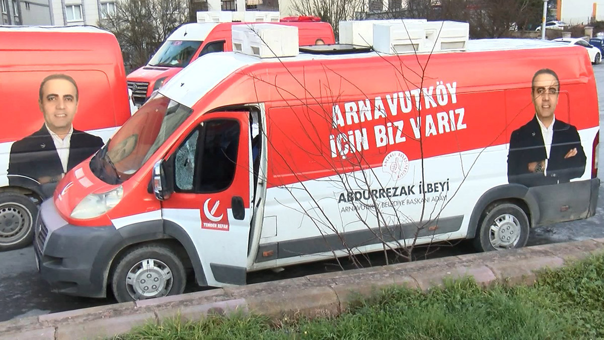 Yeniden Refah'ın seçim aracına silahlı saldırı