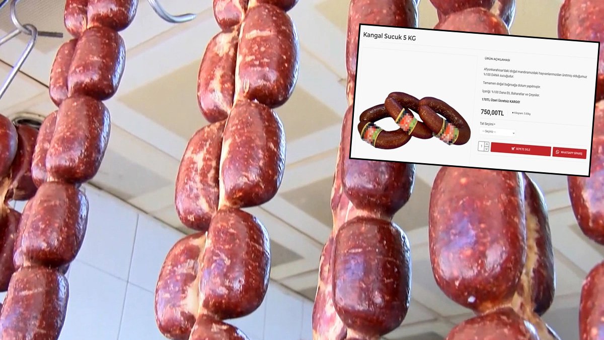 Kilosu 150 lira olan sucuğa tepki: İnternet sahtekarlığı bu