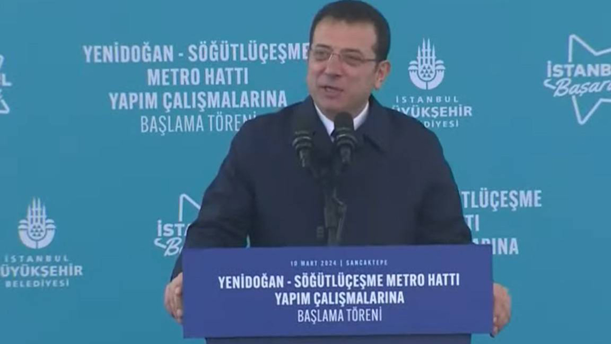 İmamoğlu'ndan Kurum'un ray hesabına tepki: Allah akıl versin