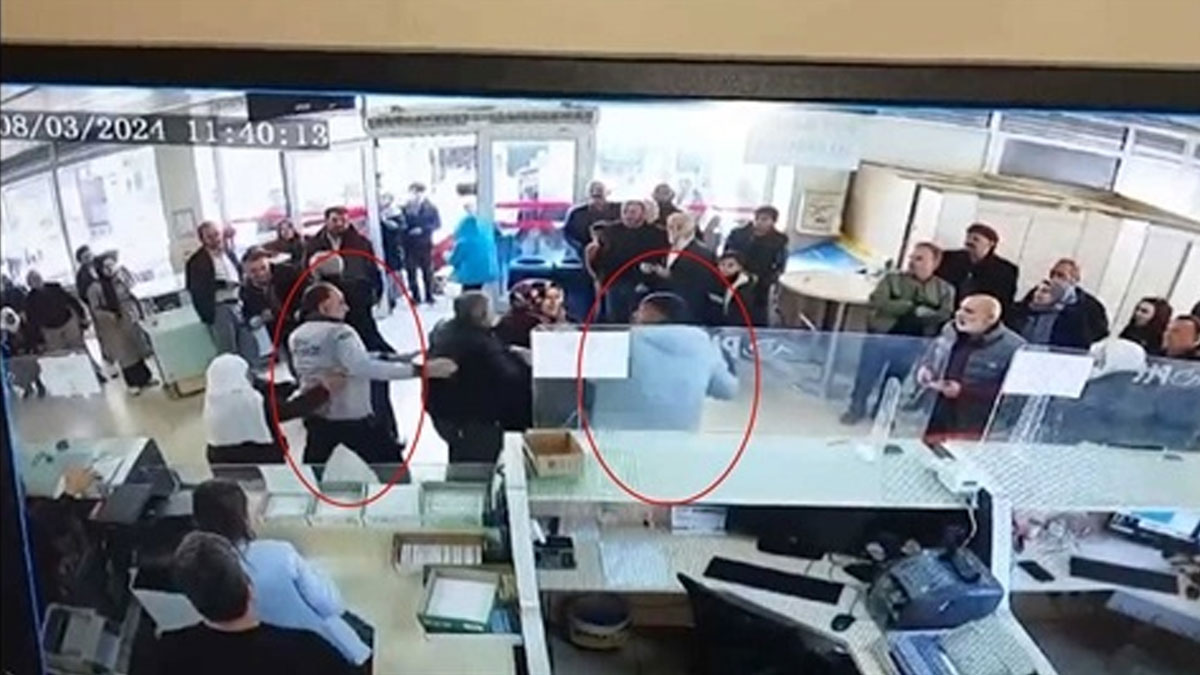 PTT'de güvenlik görevlisini bıçaklamışlardı: Baba-oğul serbest bırakıldı