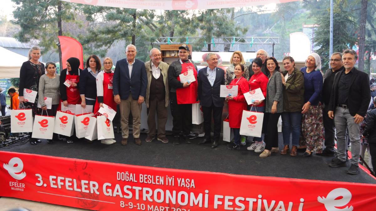 3’üncü Efeler Gastronomi Festivali’nde lezzet şöleni yaşandı