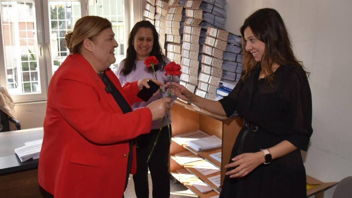 Hülya Erdem, kadın emekçileri unutmadı