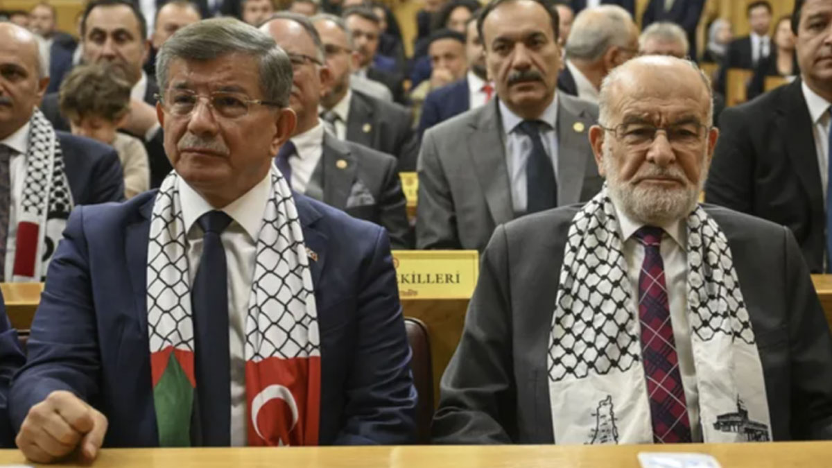Davutoğlu ve Karamollaoğlu’ndan Gazze mesajı: İsrail'le artan ticaret kanımıza dokunuyor