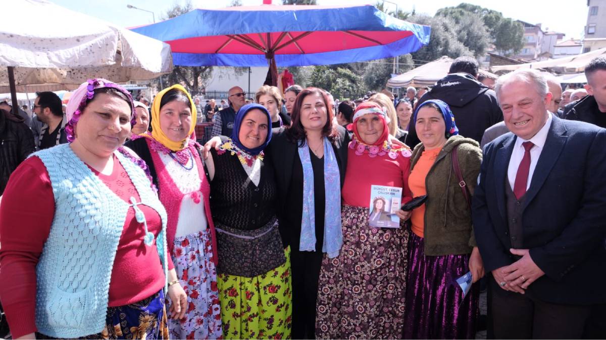 Karacasu Çerçioğlu'nu coşkuyla karşıladı