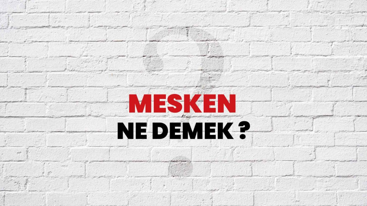 Mesken Nedir?