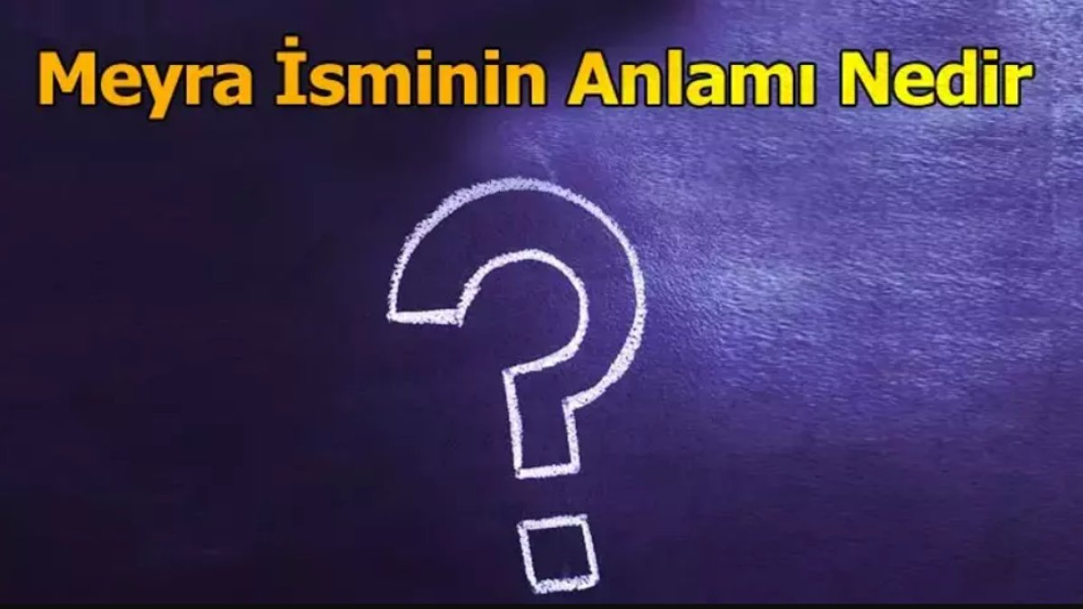Meyra İsminin Anlamı