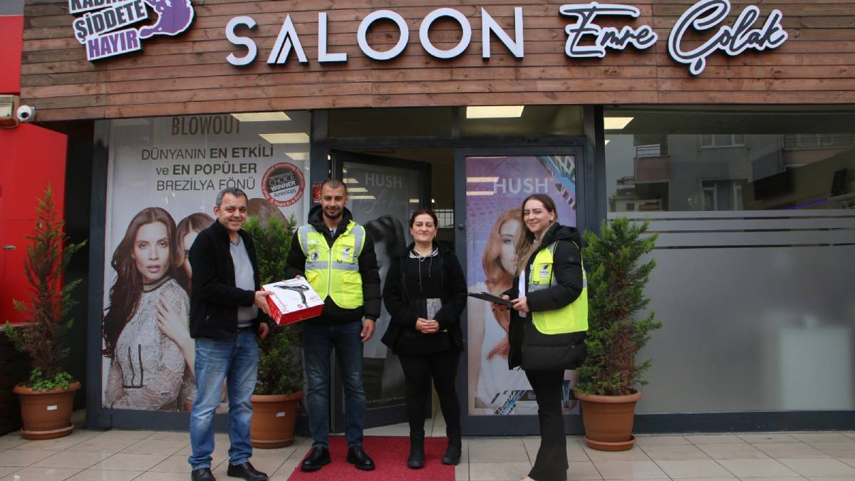 Saha Çözüm Ekibi’nin bu haftaki durağı kartallı berber ve kuaförler oldu