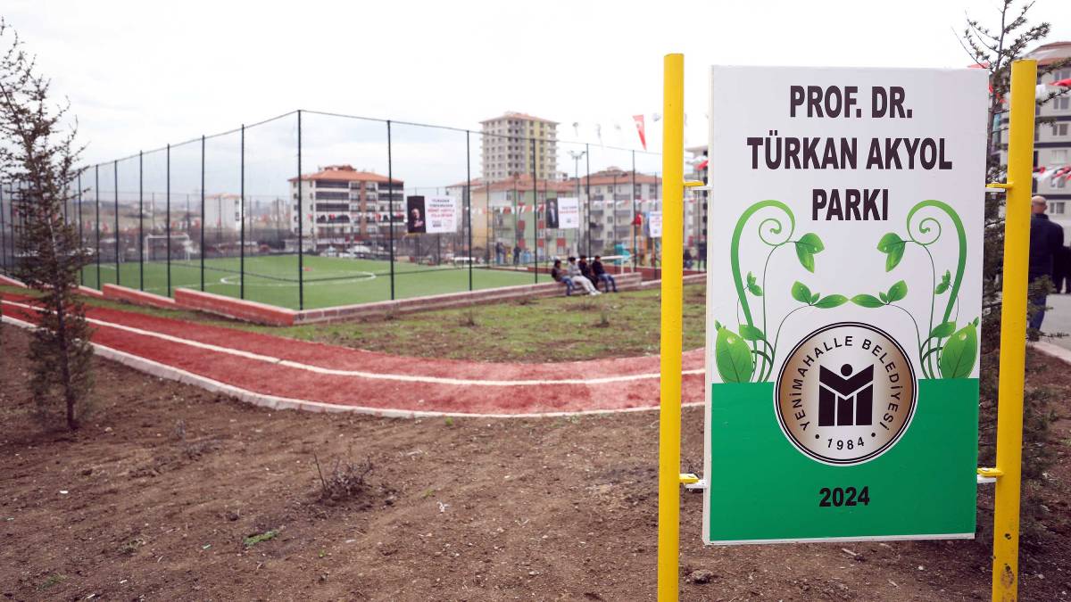 Yenimahalle’de iki yeni park açıldı