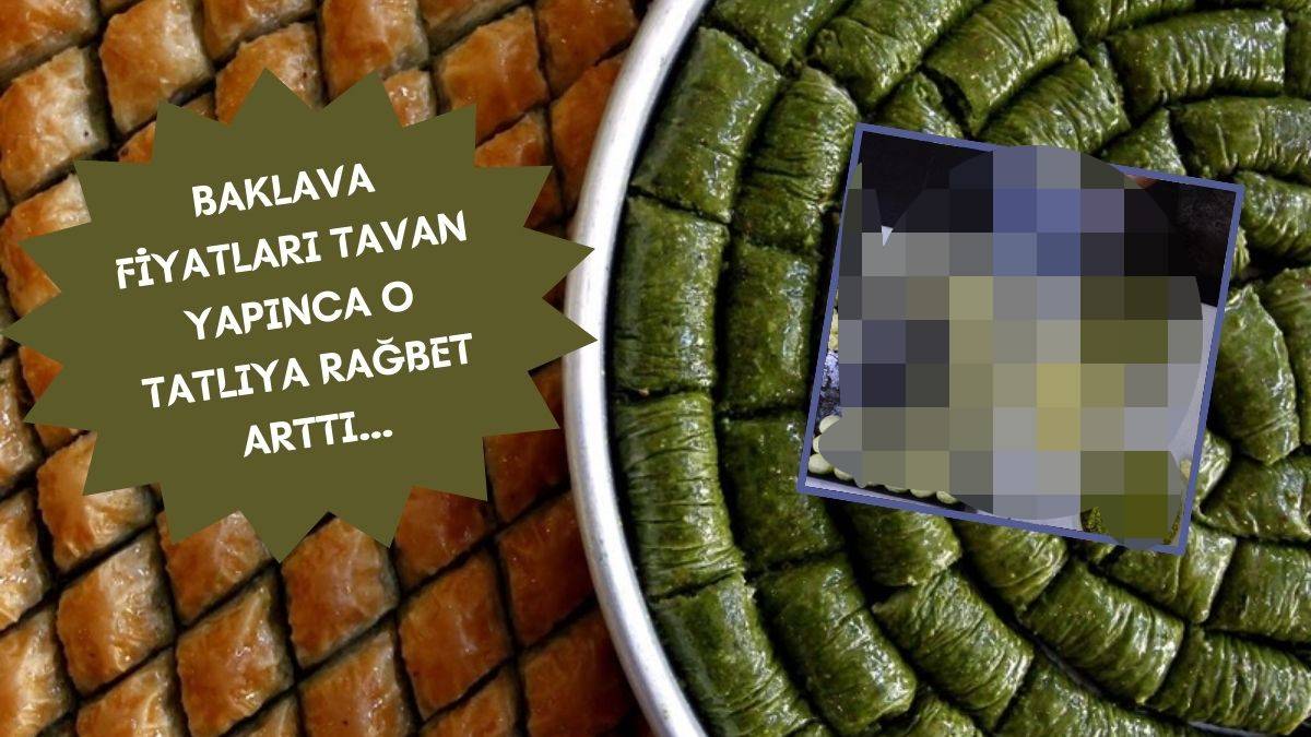 Baklava fiyatlarına zam gelince Ramazan ayının yeni tatlısı bu oldu: Baklavanın yarı fiyatına kilo kilo satılıyor