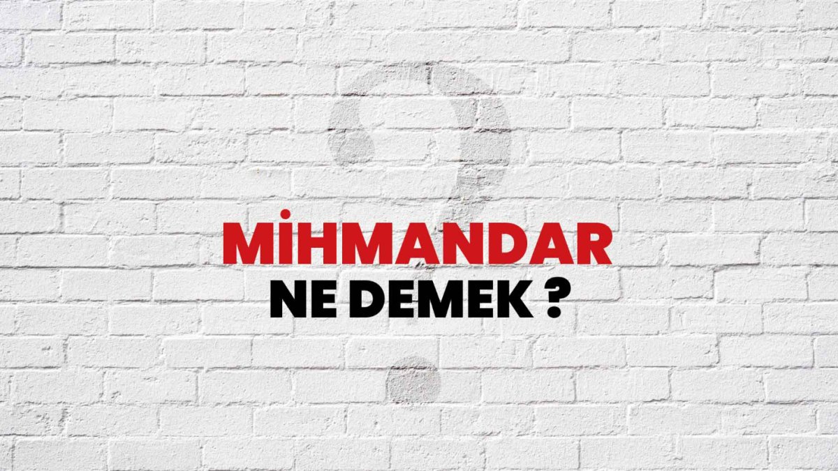 Mihmandar Nedir?