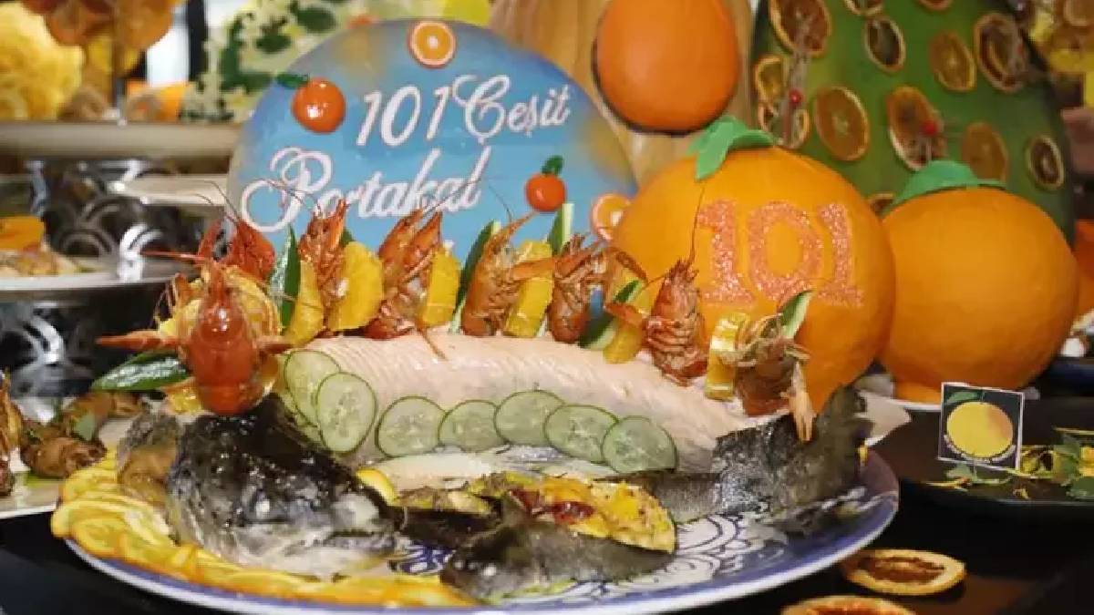 Dalından koparılan portakal bu kez tencereye düştü! Tam 101 çeşit lezzet çıktı: Adana kebabı, pide, tarhana, piyaz…