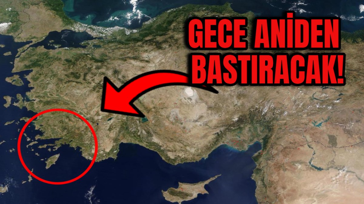 Meteoroloji uyardı! Gece saatlerinde başlayacak: Bir anda tüm şehri etkisi altına alacak