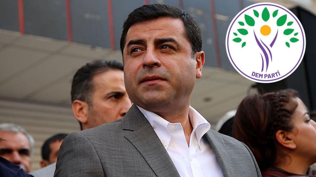 DEM Parti'den Demirtaş açıklaması