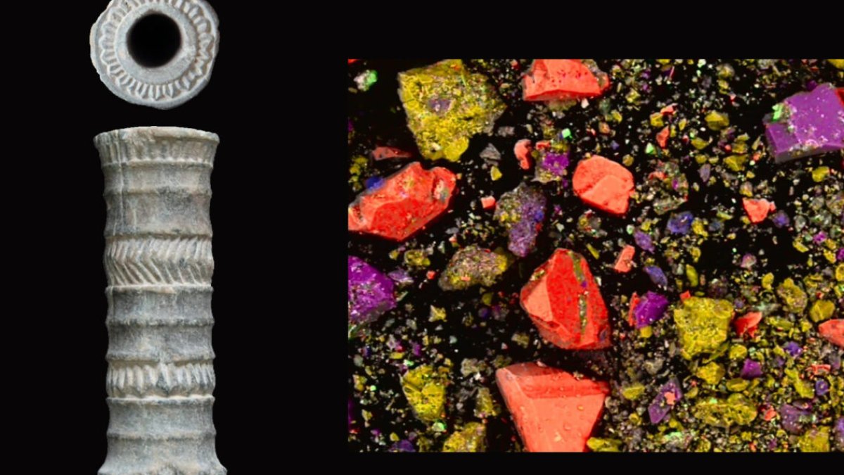 Dünyanın en eski ruju bulundu! O zamandan beri kullanıyormuş: Tam 4 bin yıllık