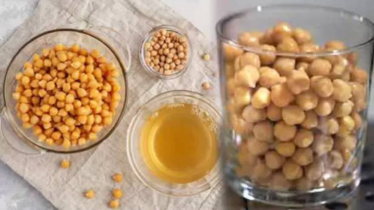 Vücutta oluşan ödemi atmak çok basit! Üstelik bir miktar nohut yeterli: Bu suyu içince ödemden eser kalmıyor