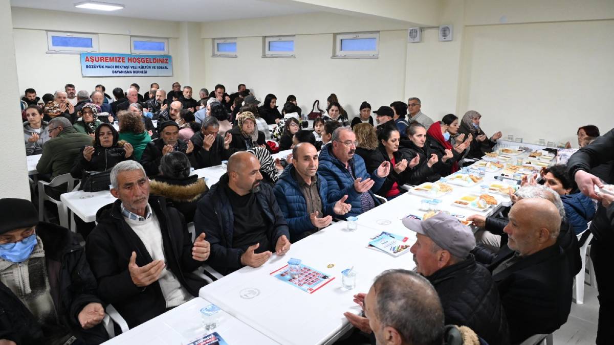 Bozüyük’te Hacı Bektaş-ı Veli Cemevi’nde  iftar programı