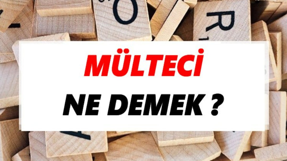 Mülteci Ne Demek?