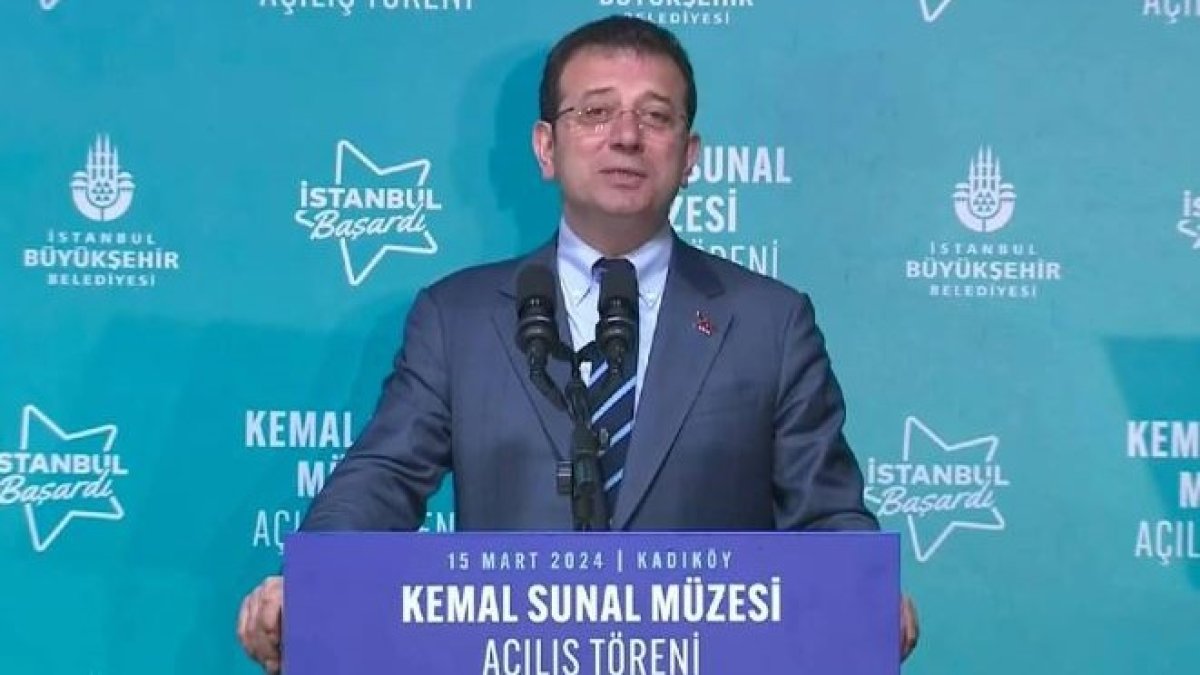 İmamoğlu: Toplumu bölmeye çalışanlar Kemal Sunal filmi izlesin