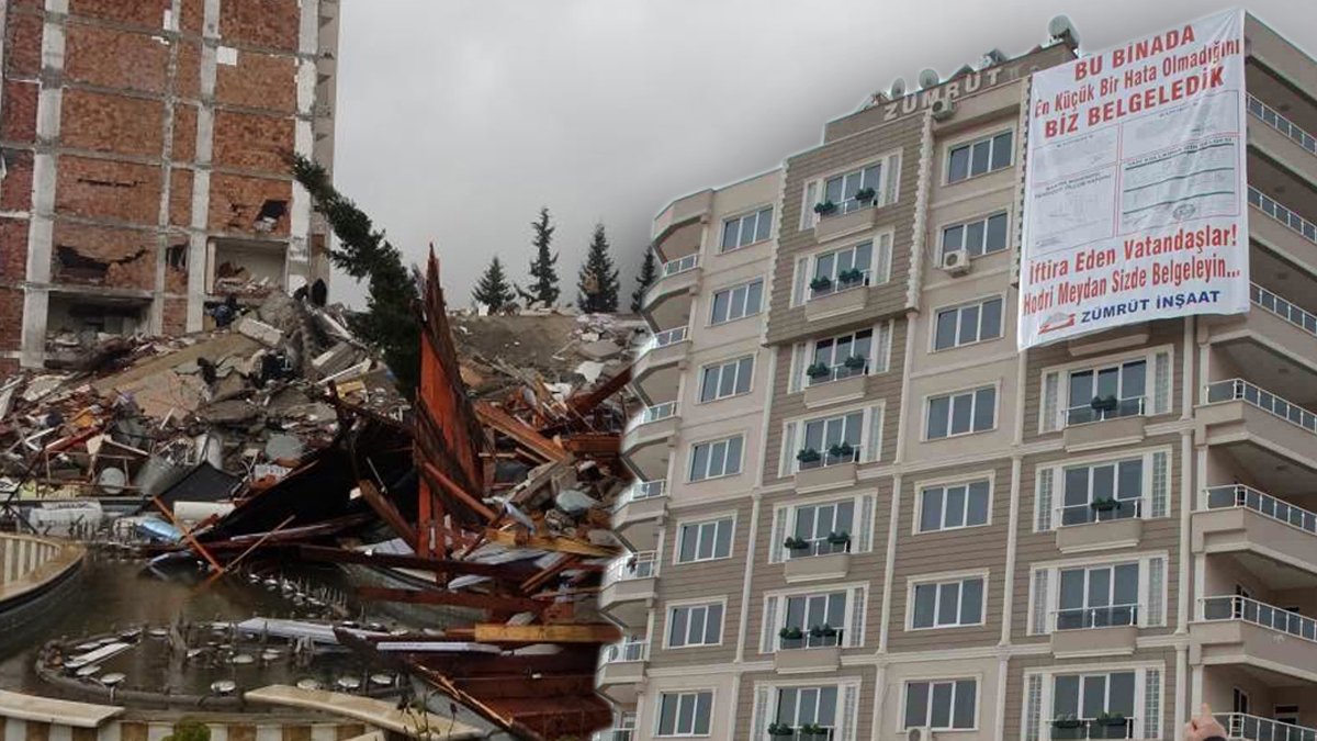 Zümrüt Apartmanıyla ilgili şoke eden gerçek: 'Bu bina yıkılmaz' diye şov yaptı 37 kişiye mezar oldu