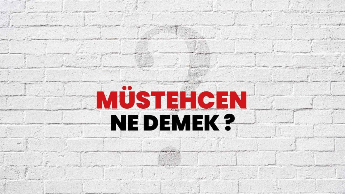 Müstehcen Ne Demek?