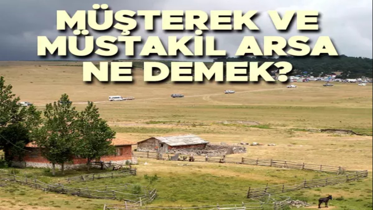 Müşterek Arsa Nedir?