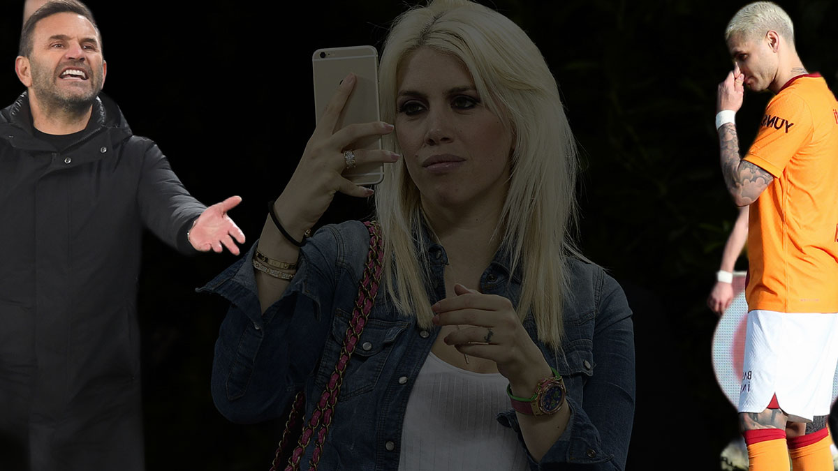 İcardi ile Okan Buruk soyunma odasında kavga mı etti? Devre arasında Wanda Nara arayıp 'ne yapıyorsun oğlum sen' mi dedi?