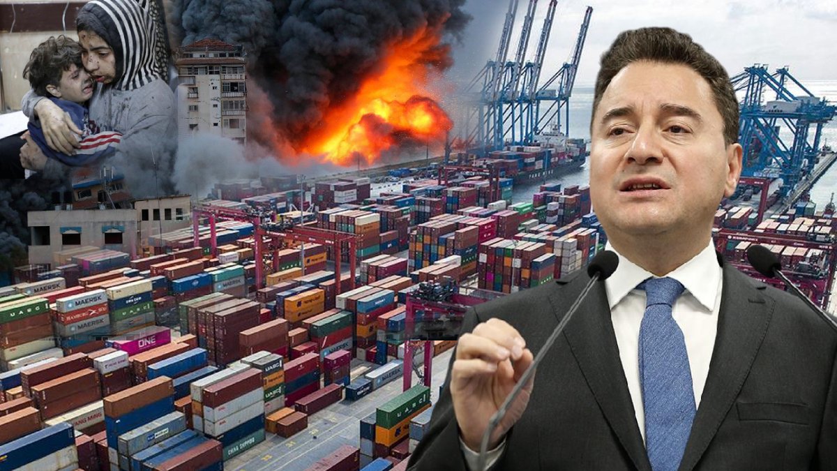 Babacan'dan Türkiye'den İsrail'e giden gemilere sert tepki: Erdoğan hamasetten başka bir şey yapmıyor